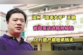 温州“皮革大亨”王敏：被母亲送进精神病院，亿万资产被姐弟转走视频封面