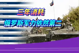 最新军力排行公布：被战争消耗三年的俄罗斯，竟然比中国还高！视频封面