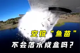 为什么鱼苗要用飞机“空投”？数十米高空落下，不会摔死吗？