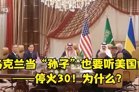 乌克兰当“孙子”也要听美国的——停火30天！为什么?视频封面