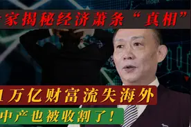 专家谈经济低迷真相，21万亿财富流失海外，中产也成了“韭菜”？视频封面