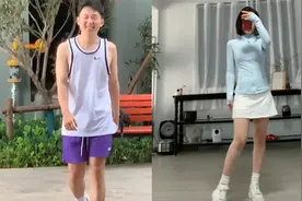 女生首次穿白色裙子见男友，男友眼睛瞪大满脸娇羞：这是我媳妇？视频封面
