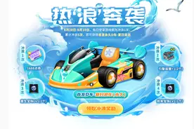 QQ飞车朕哥：白嫖党福利来了！累计登陆5天送首发永久D车夏日浪花