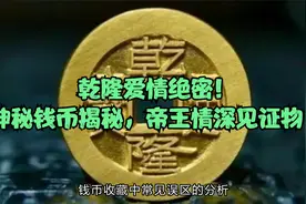 乾隆爱情绝密！神秘钱币揭秘，帝王情深见证物！视频封面