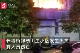 四川广安一小区起火 街道办：2岁幼儿不幸身亡 老人在抢救中