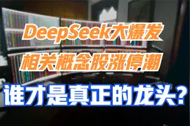 DeepSeek概念股大爆发！谁是真龙头？视频封面