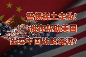 稀土是对美斗争筹码，一定要警惕稀土内鬼！