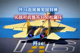 歼16直接被美国封神，实战对抗俄苏30轻松碾压，不料武器却被禁止视频封面