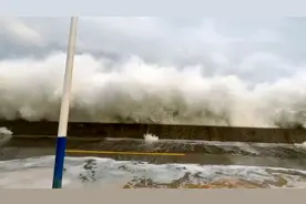 超强台风“杜苏芮”将登陆 福建海浪打出西游记开场既视感