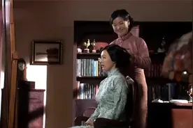 咱爸：村妇平时穿的土，怎料换身旗袍烫个头，全场都看傻眼了！视频封面