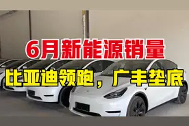 6月份新能源汽车车企销量出炉，比亚迪第一，广汽丰田垫底视频封面