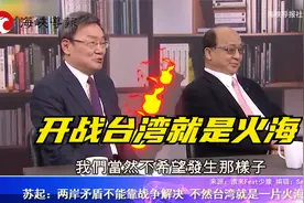 台军就算能打到大陆只会面临更强报复，苏起：一开战台湾就是火海视频封面