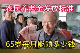 2024年农民养老金“发放标准”，65岁老人，每月能领多少钱呢？视频封面