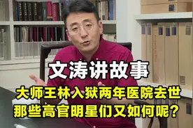 窦文涛讲故事：大师王林入狱两年医院去世，那些高官明星又如何？视频封面