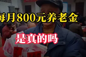 60岁农民每月发800元养老金，是真的吗？终于有答案了！视频封面
