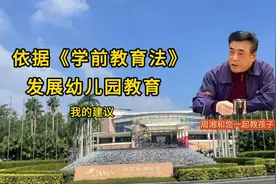 依据《学前教育法》发展幼儿园教育——我的建议