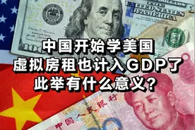 中国开始学美国，把虚拟房租也计入GDP了，此举有没有意义？视频封面