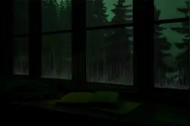 窗边雨景宁静的阅读角落伴你在雨声中安然入睡专注学习与惬意放松视频封面