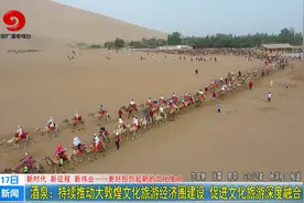 酒泉：持续推动大敦煌文化旅游经济圈建设 促进文化旅游深度融合视频封面
