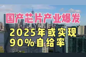 国产芯片产业爆发，2025年或实现90%自给率？视频封面
