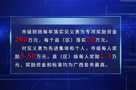 让“勇者”无所畏惧  促“义举”蔚然成风视频封面