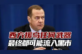 梅德韦杰夫：西方向乌克兰提供的一些武器，最终都可能流入黑市视频封面