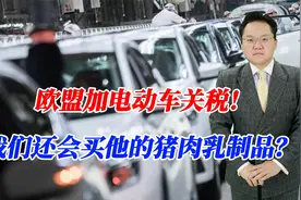 欧盟加电动车关税！我们还会买他的猪肉乳制品？农业小国要遭殃视频封面