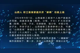 @山西人 职工医保家庭共济“解绑”功能上线视频封面