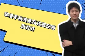 苹果手机麦克风设置在哪里打开