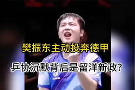 百万欧年薪！樊振东主动投奔德甲！乒协沉默背后是留洋新政？视频封面