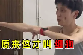 禁欲系男神居然是细狗，还会蝴蝶展翅俯卧撑视频封面