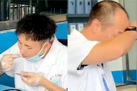 医学生练习穿外科针线，一个动作让老师欲哭无泪视频封面