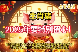 生肖猪,2025年要特别留心!家里有属猪人要当心视频封面