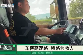 河南司机高速横停货车拦路救人，所获奖金全部捐赠视频封面