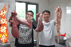 海南人太喜欢吃猪杂了，阿壮直接搞满满一大砂锅，下酒下饭吃过瘾视频封面
