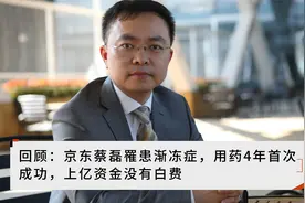 回顾：京东蔡磊罹患渐冻症，用药4年首次成功，上亿资金没有白费视频封面