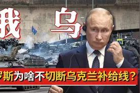 俄罗斯为啥不打乌克兰武器补给线？是普京没想到这招，还是打不了视频封面