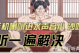 手机喇叭不小心进水声音小沙哑！！亲测有效~~~~~~~~~~~~~~~~~视频封面