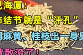 倪海厦：肺结节就是“汗孔”堵了，用麻黄、桂枝就可以解决视频封面