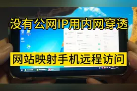 内网穿透?网站映射?远程访问?老牌软件厂商简单应用体验视频封面