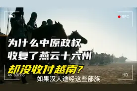 为什么中原政权收复了燕云十六州，却没收复越南？这里面大有玄机视频封面