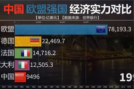 欧盟都有哪些经济强国？中国曾经还比不过意大利，如今超过欧盟！视频封面