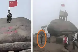 全网泪崩！游客拍下男童神秘走失前画面：妈妈离他只有 5 米...视频封面