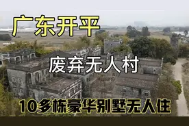 广东开平发现废弃无人村，全村人集体移民加拿大，至今没有回来视频封面