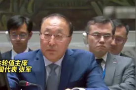 铿锵有力！中国大使张军振臂高呼 斥以色列和“某大国”义正辞严视频封面