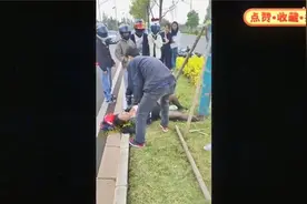 5.18环湖路黑丝女骑妹子倒下事件完整版，太可怕了视频封面