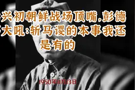 梁兴初朝鲜战场顶嘴，彭德怀大吼：斩马谡的本事我还是有的视频封面