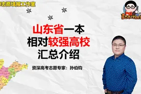 山东省一本相对较强高校汇总介绍视频封面