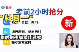 驾考宝典肖肖老师科目一（第一课）