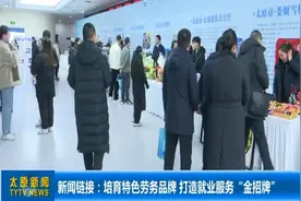 新闻链接：培育特色劳务品牌 打造就业服务“金招牌”视频封面